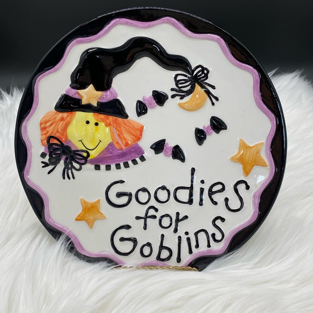 Halloween Goodies Plate